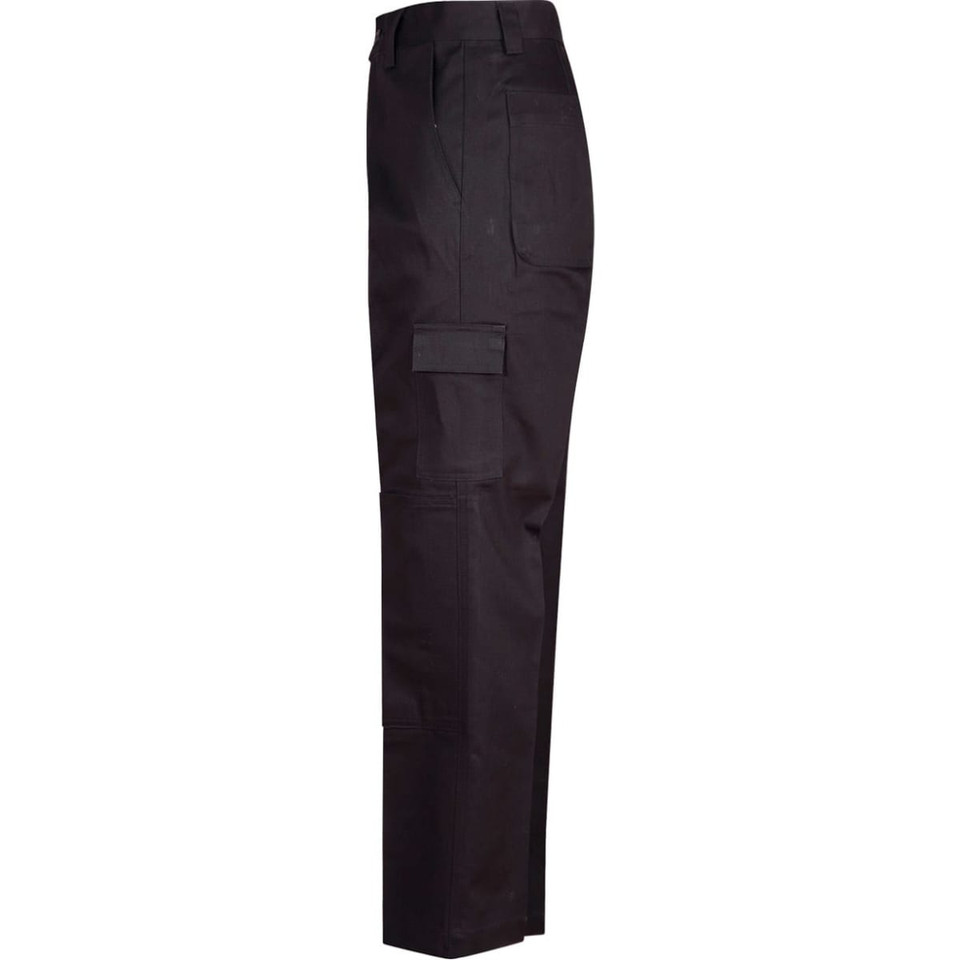 Men's Cotton Drill Pre-shrunk Cargo Pants With Knee Pads