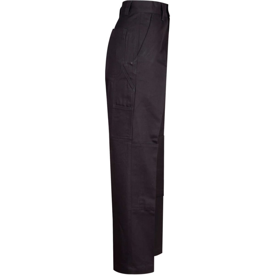 Men's Cotton Drill Pre-shrunk Cargo Pants With Knee Pads