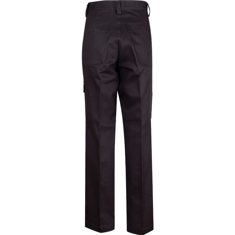 Men's Cotton Drill Pre-shrunk Cargo Pants With Knee Pads