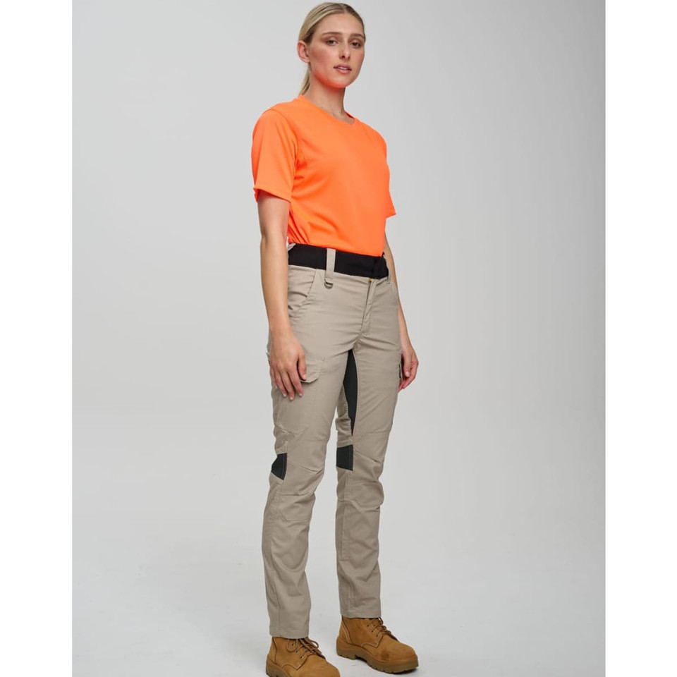 Rip-Stop Poly/Cotton Stretch Work Pants
