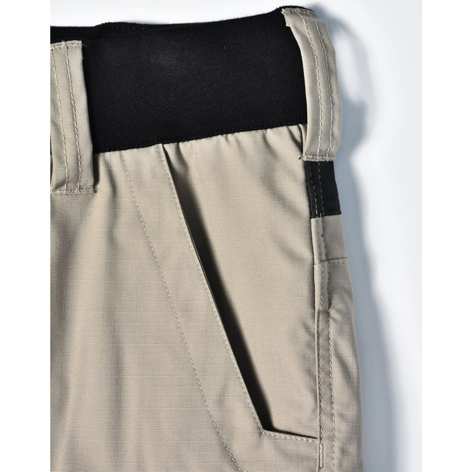 Rip-Stop Poly/Cotton Stretch Work Shorts