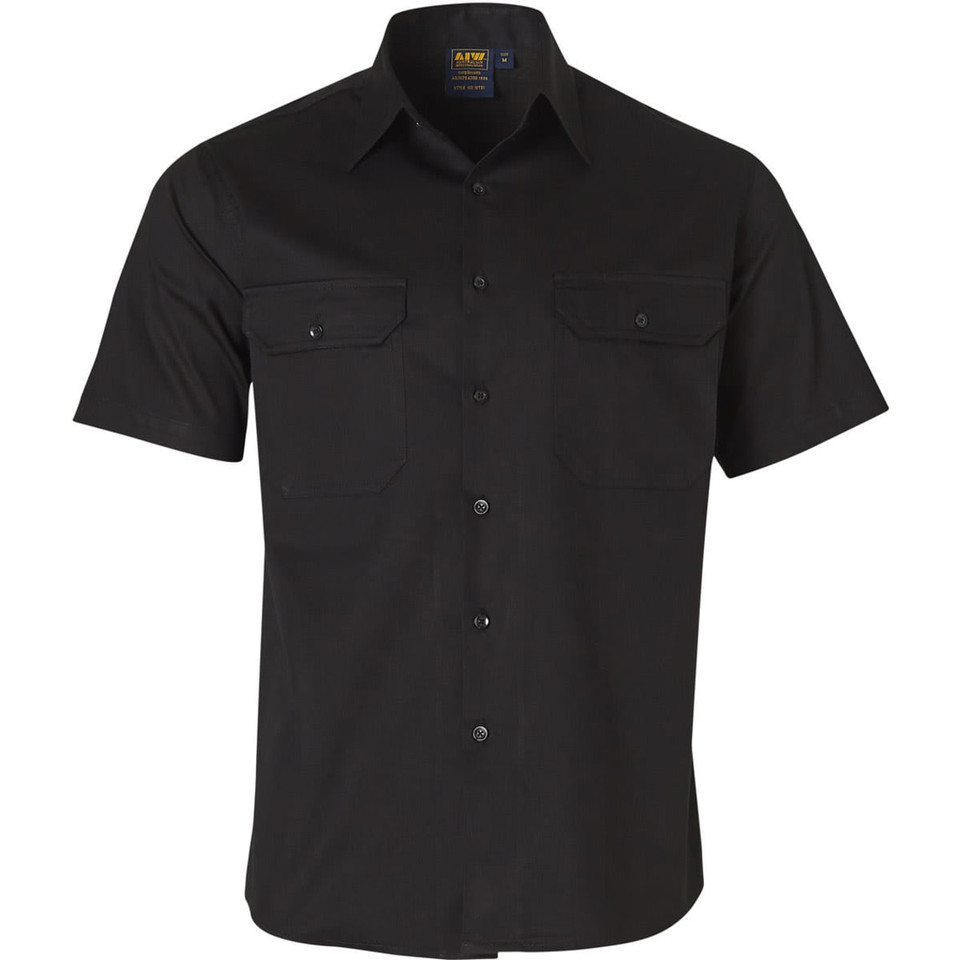 cool-breeze S/S cotton work shirt