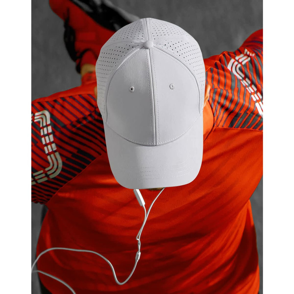 4-Way Stretch Laser Cut Runner's Cap