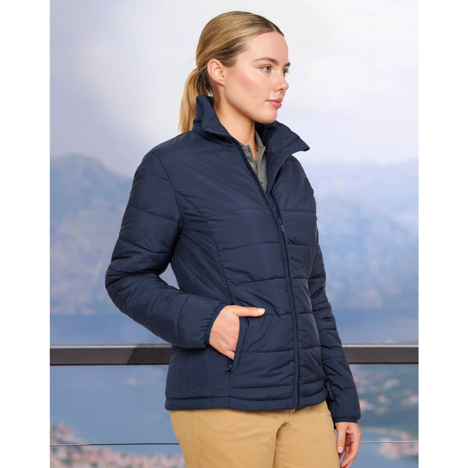Ladies' Sustainable Insulated Puffer Jacket (3D Cut)