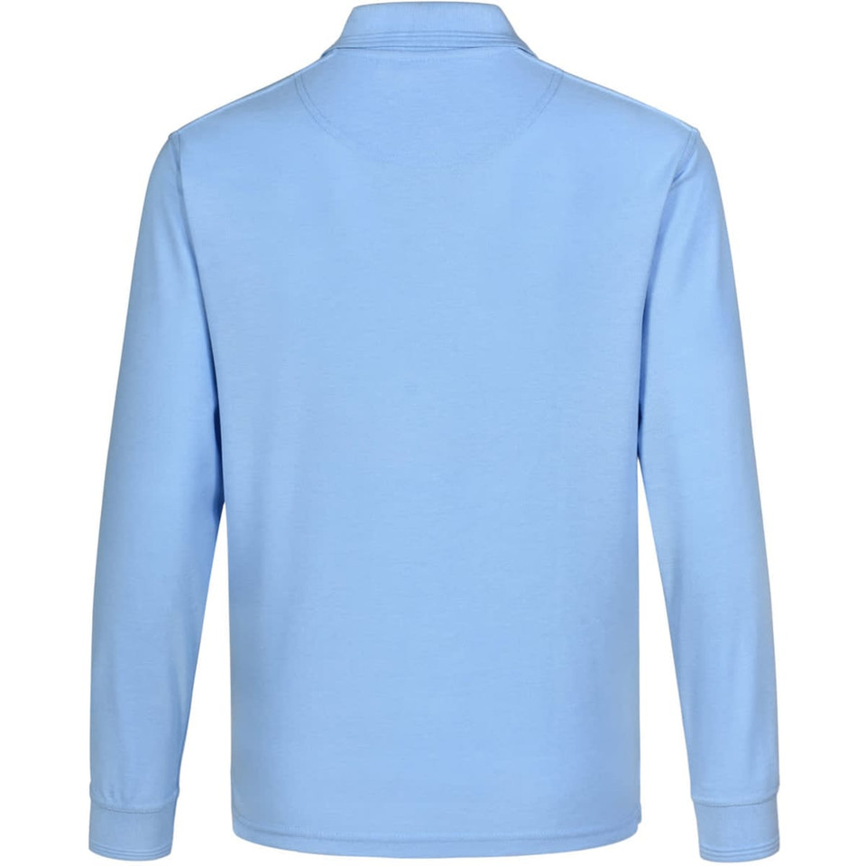 Adults' 240gsm Poly/Cotton Pique L/S Polo