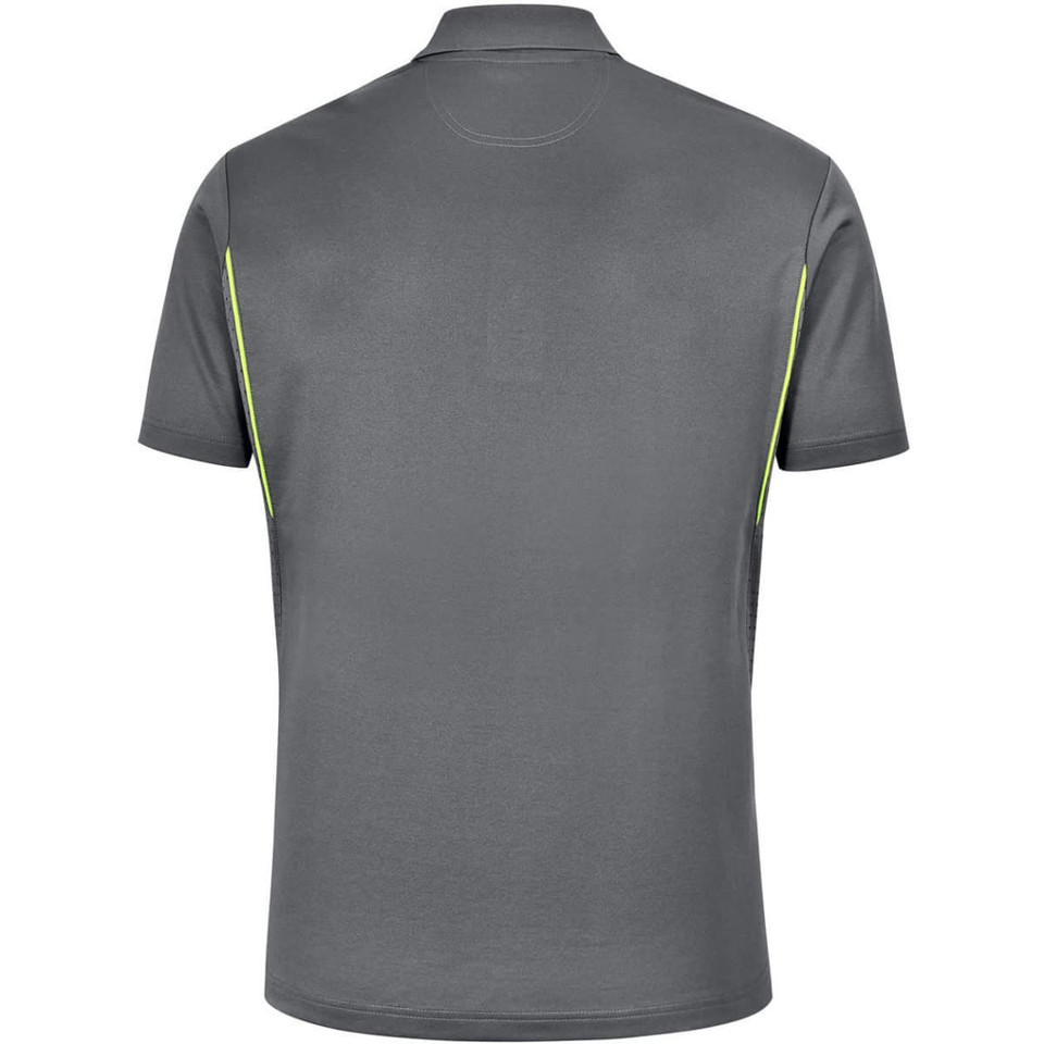 Men's Sustainable Poly/Cotton Contrast S/S Polo
