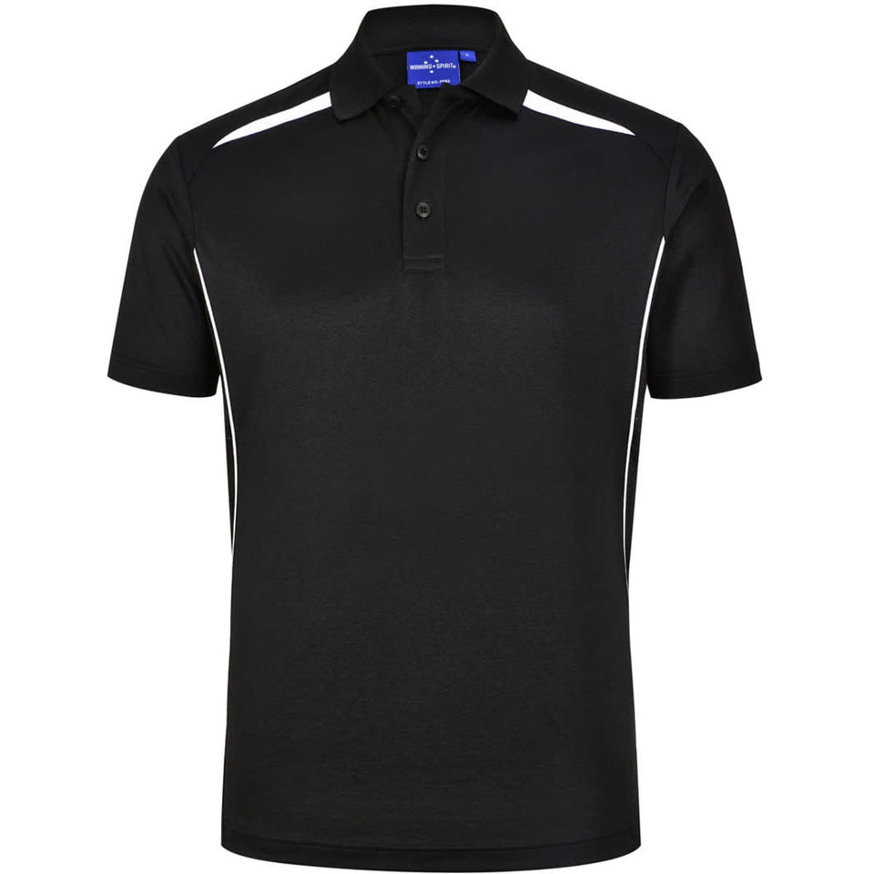 Men's Sustainable Poly/Cotton Contrast S/S Polo