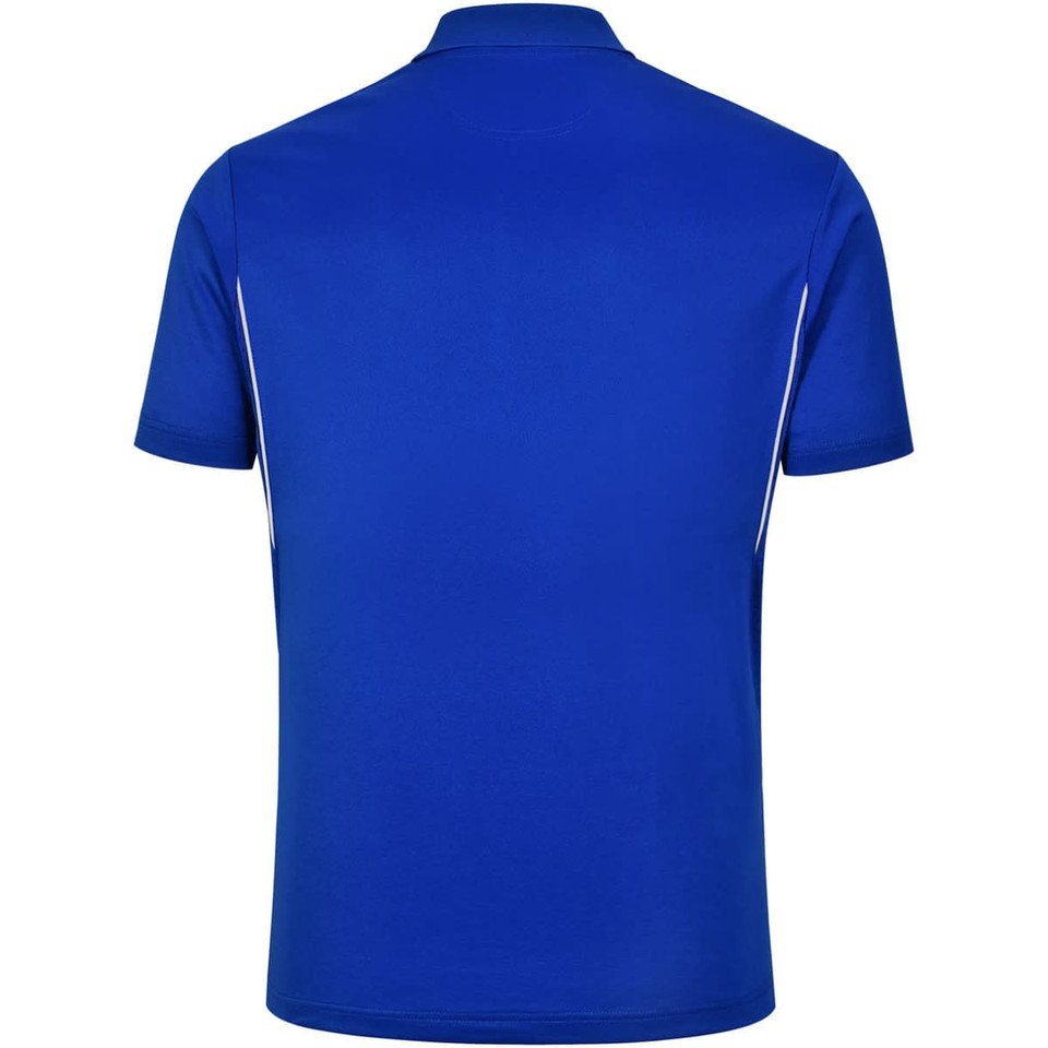 Men's Sustainable Poly/Cotton Contrast S/S Polo