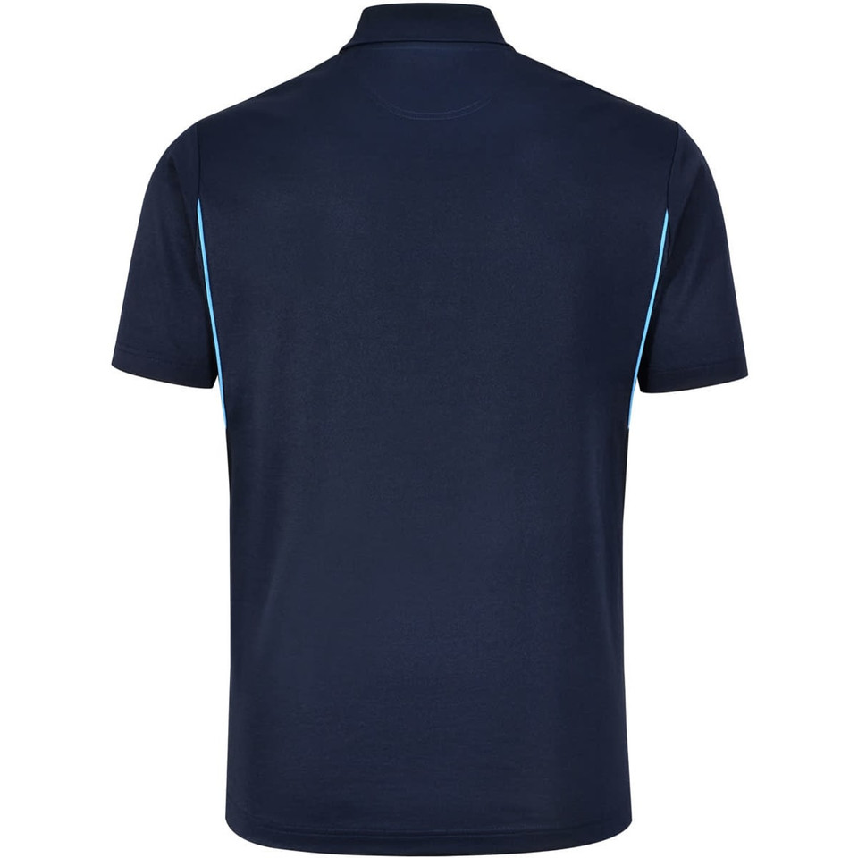 Men's Sustainable Poly/Cotton Contrast S/S Polo