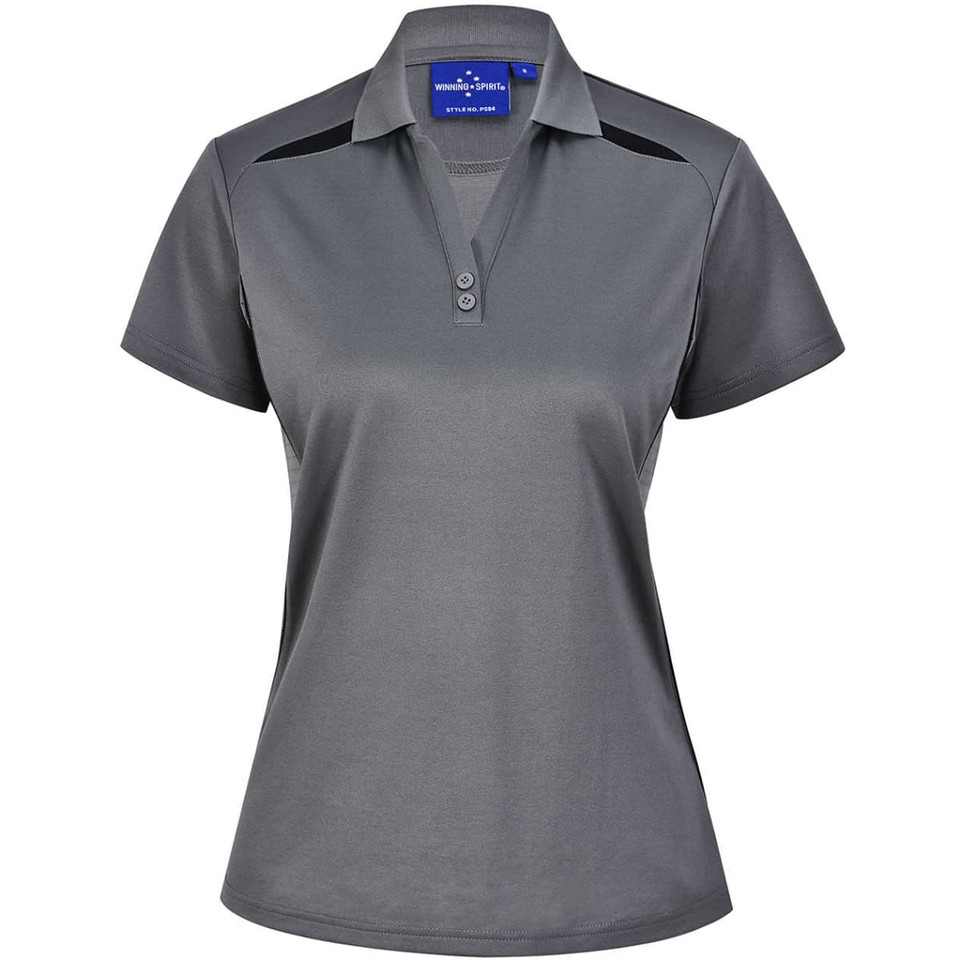 Ladies' Sustainable Poly/Cotton Contrast S/S Polo