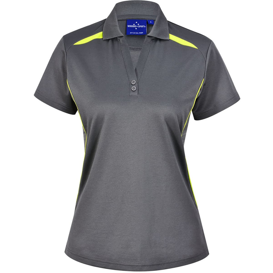 Ladies' Sustainable Poly/Cotton Contrast S/S Polo