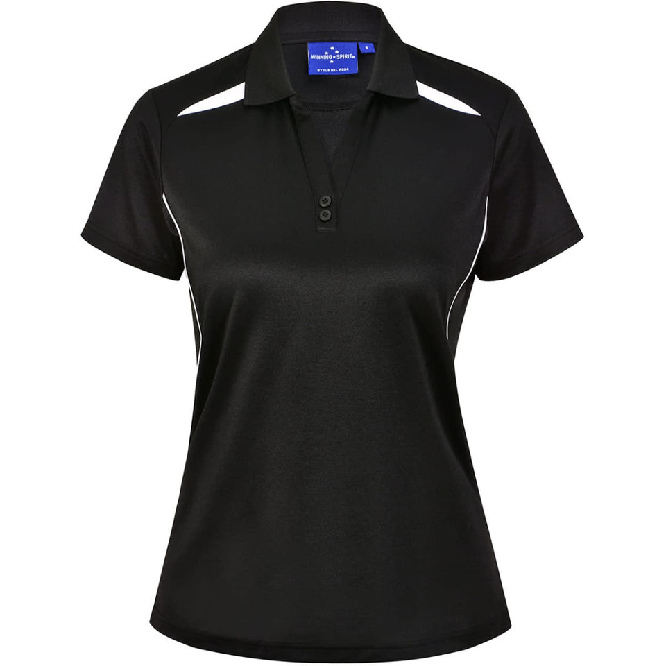 Ladies' Sustainable Poly/Cotton Contrast S/S Polo