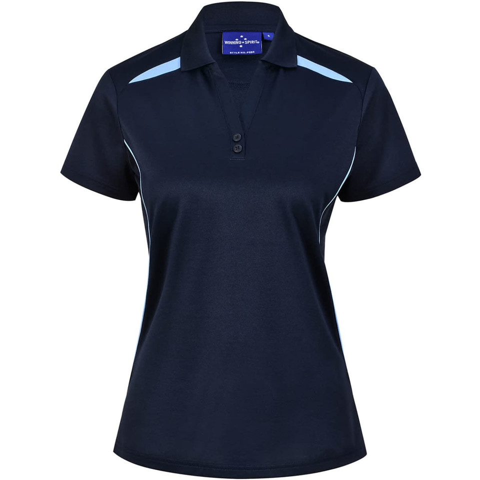 Ladies' Sustainable Poly/Cotton Contrast S/S Polo
