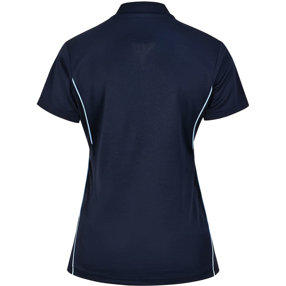Ladies' Sustainable Poly/Cotton Contrast S/S Polo