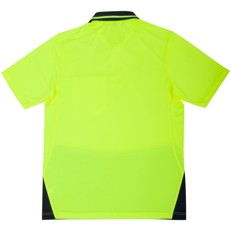 Unisex Hi-Vis Bamboo Charcoal S/S Polo