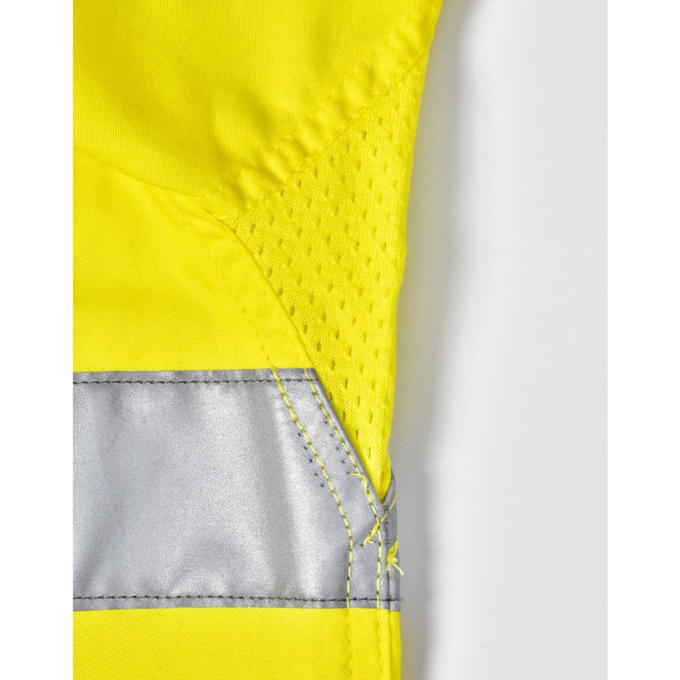 Hi-Vis Cool-Breeze Safety L/S Shirt (Generic Tape)
