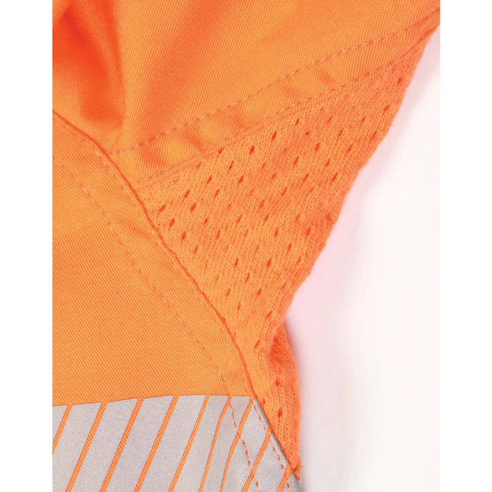 Hi-Vis Cool-Breeze Safety L/S Shirt (Segmented Tape)