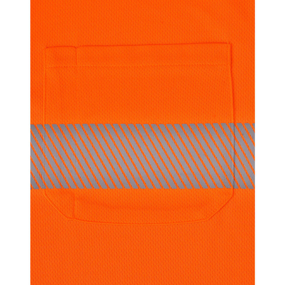 Unisex Cooldry Segmented Safety S/S Polo