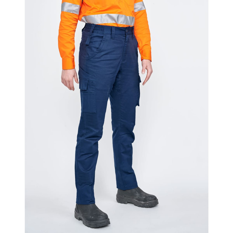 Unisex Cotton Stretch Ripstop Work Pants