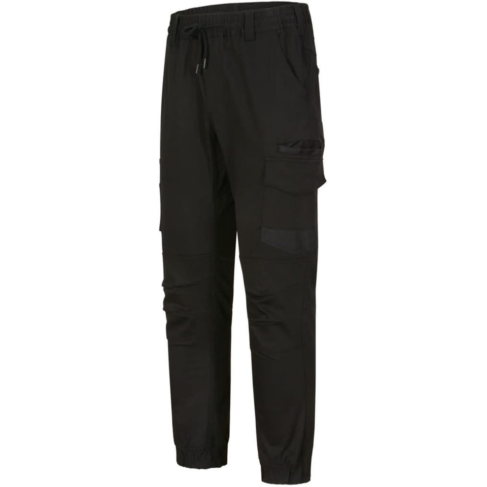 Unisex Cotton Stretch Drill Cuffed Work Pants