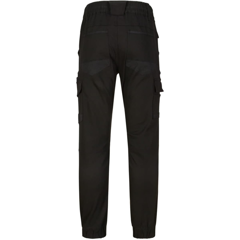 Unisex Cotton Stretch Drill Cuffed Work Pants