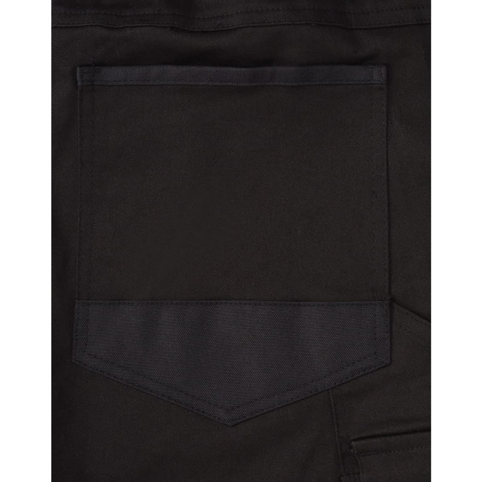 Unisex Cotton Stretch Drill Cuffed Work Pants
