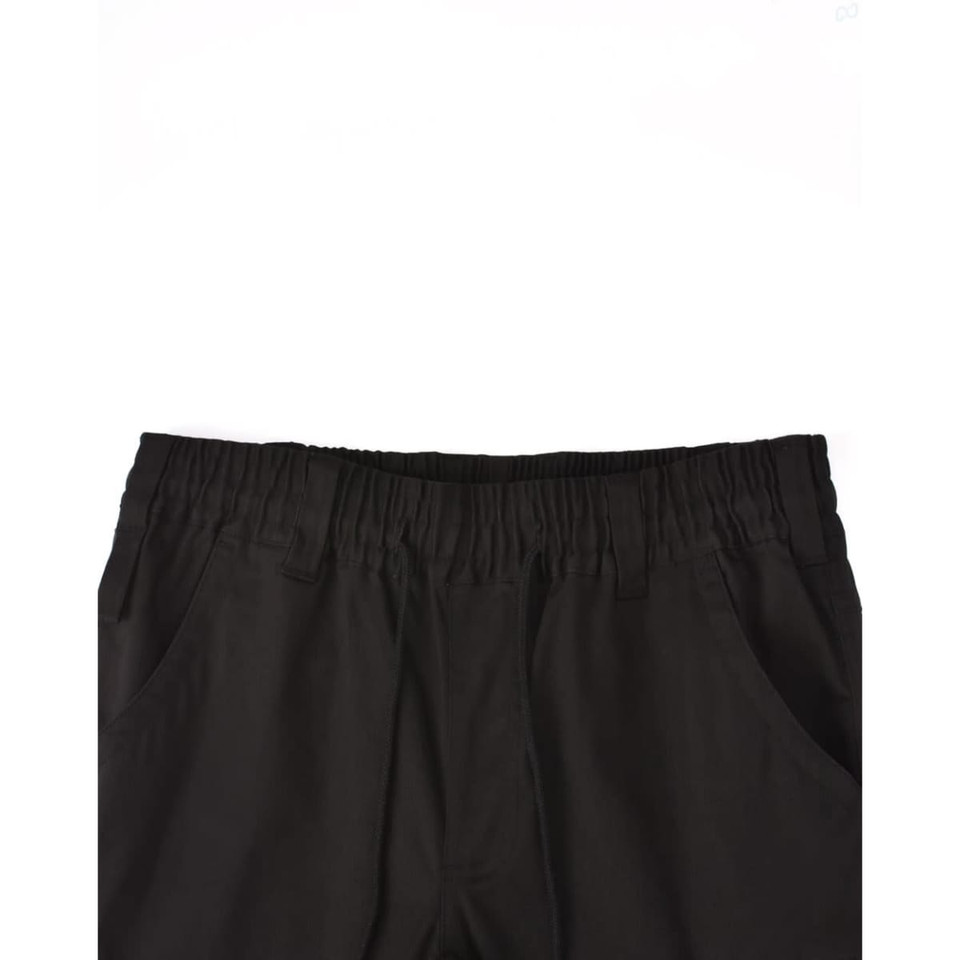 Unisex Cotton Stretch Drill Cuffed Work Pants