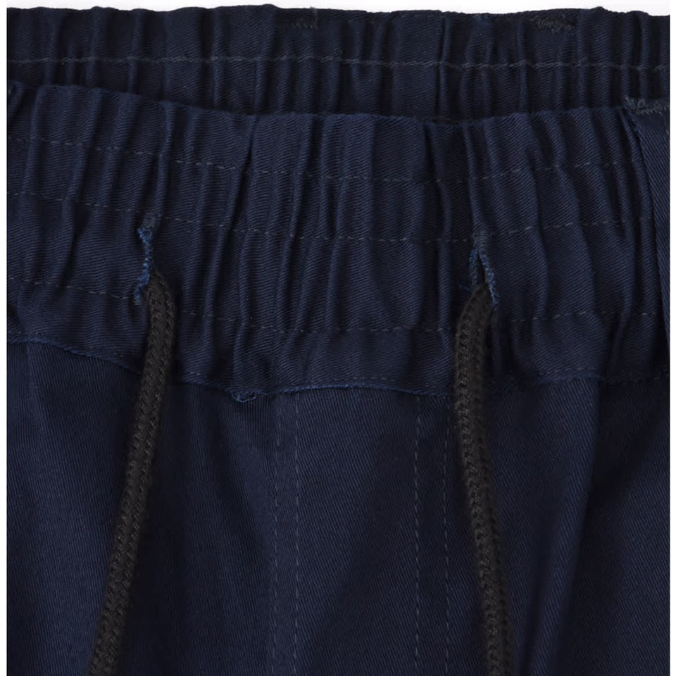 Unisex Cotton Stretch Drill Cuffed Work Pants