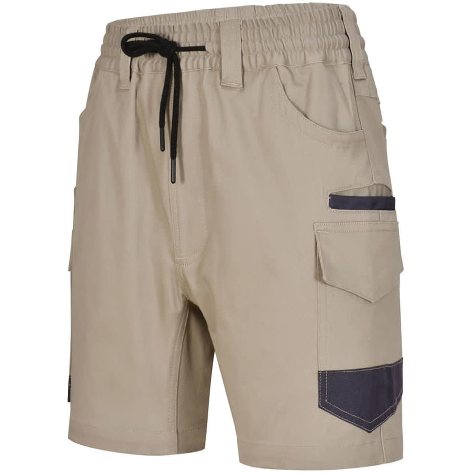 Unisex Cotton Stretch Drill Short Work Shorts