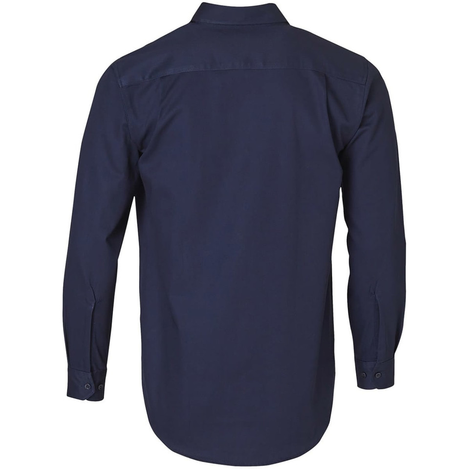 [WT04(WDS/L)] drill shirt pocket pen holder L/S