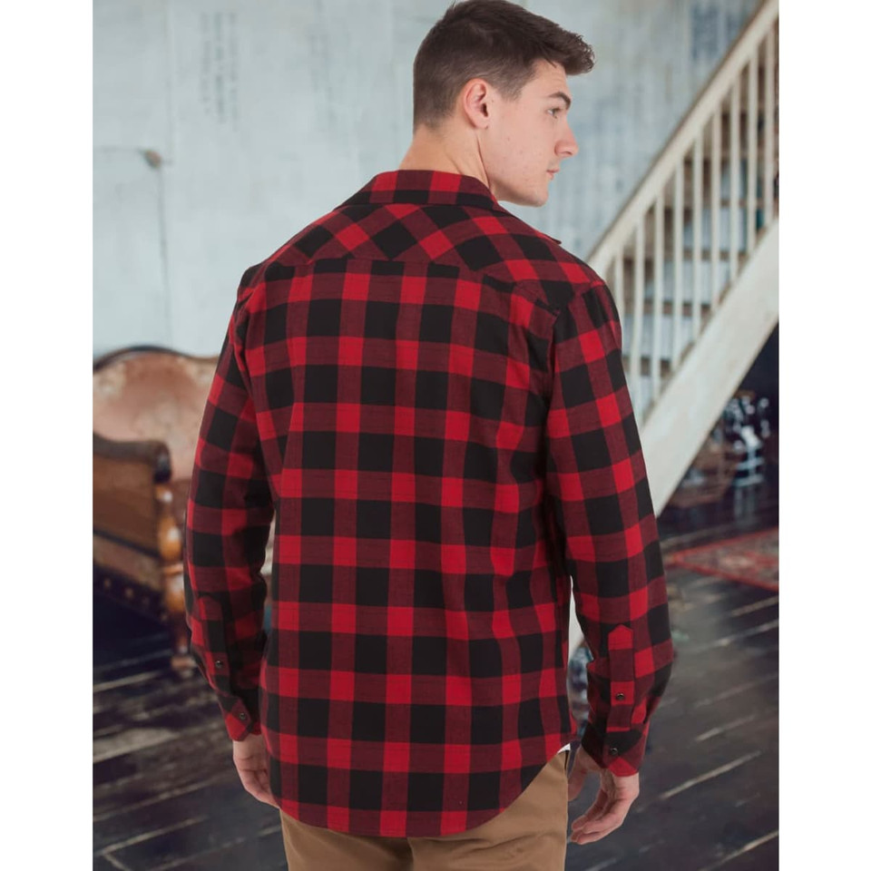 Unisex Flannel Plaid Shirt