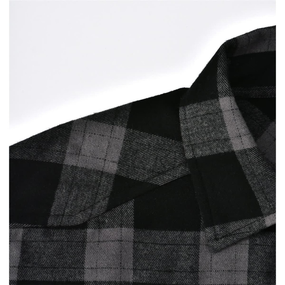 Unisex Flannel Plaid Shirt