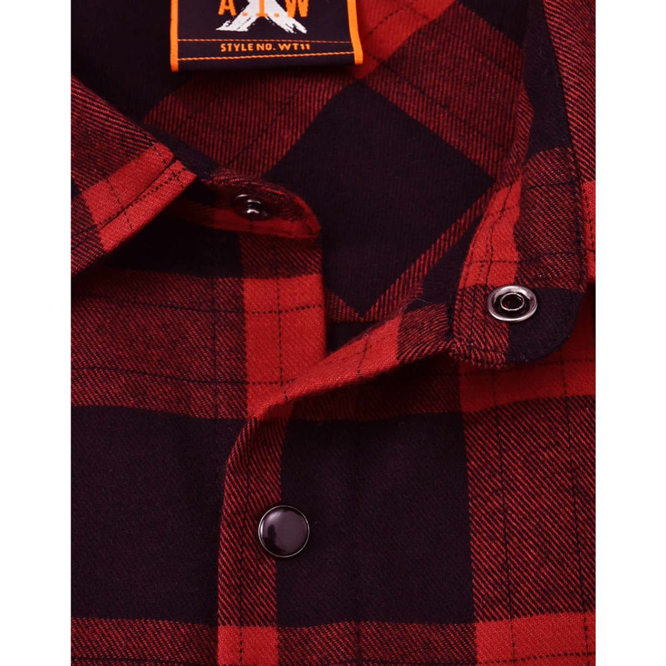 Unisex Flannel Plaid Shirt