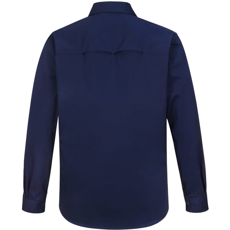 Cool-Breeze Closed Front L/S Work Shirt