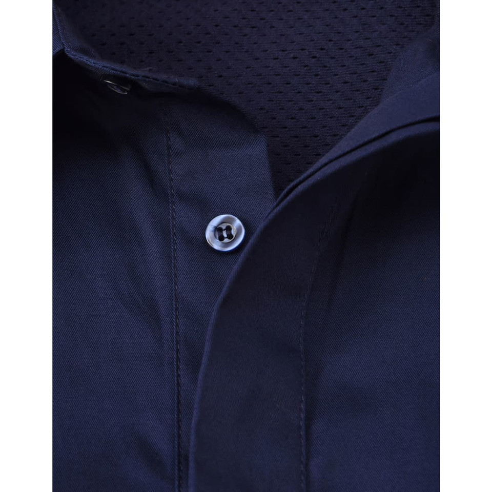Cool-Breeze Closed Front L/S Work Shirt