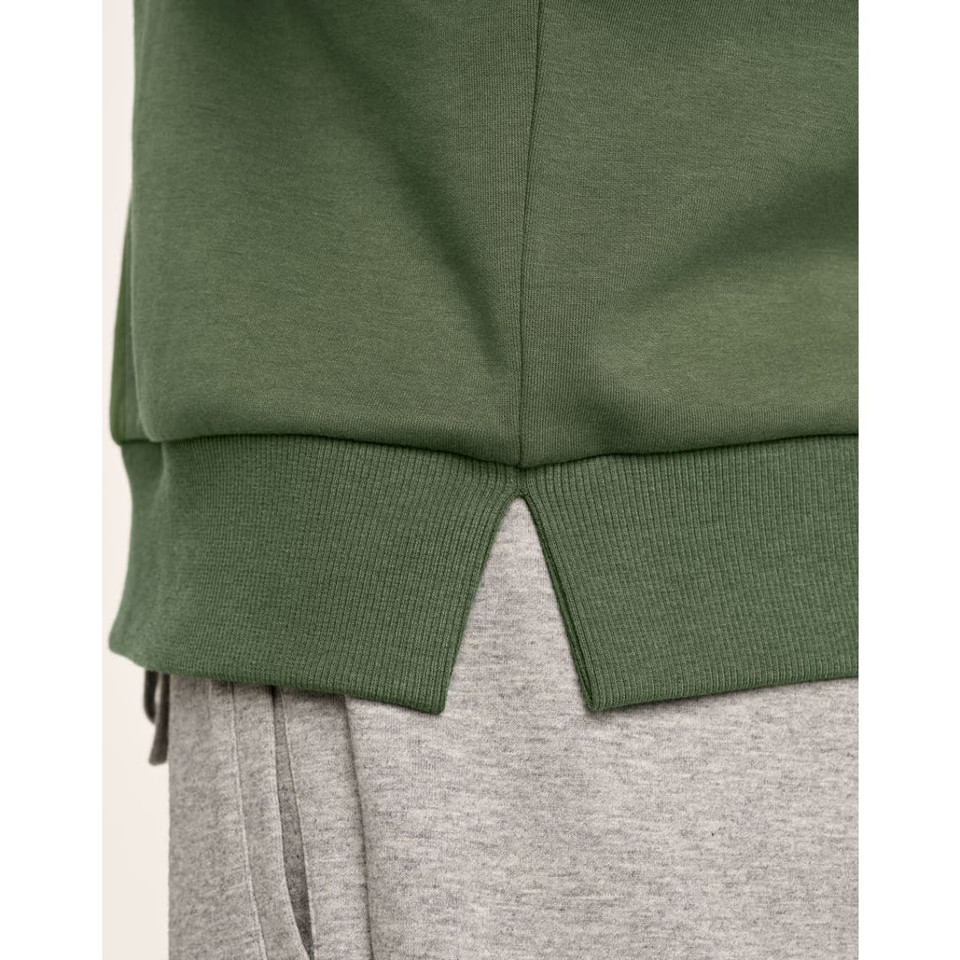 Unisex Airlayered CVC Crew Neck Sweater