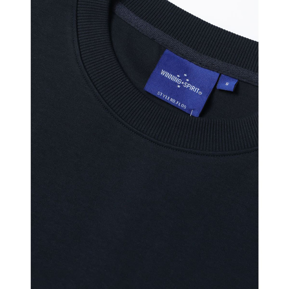 Unisex Airlayered CVC Crew Neck Sweater