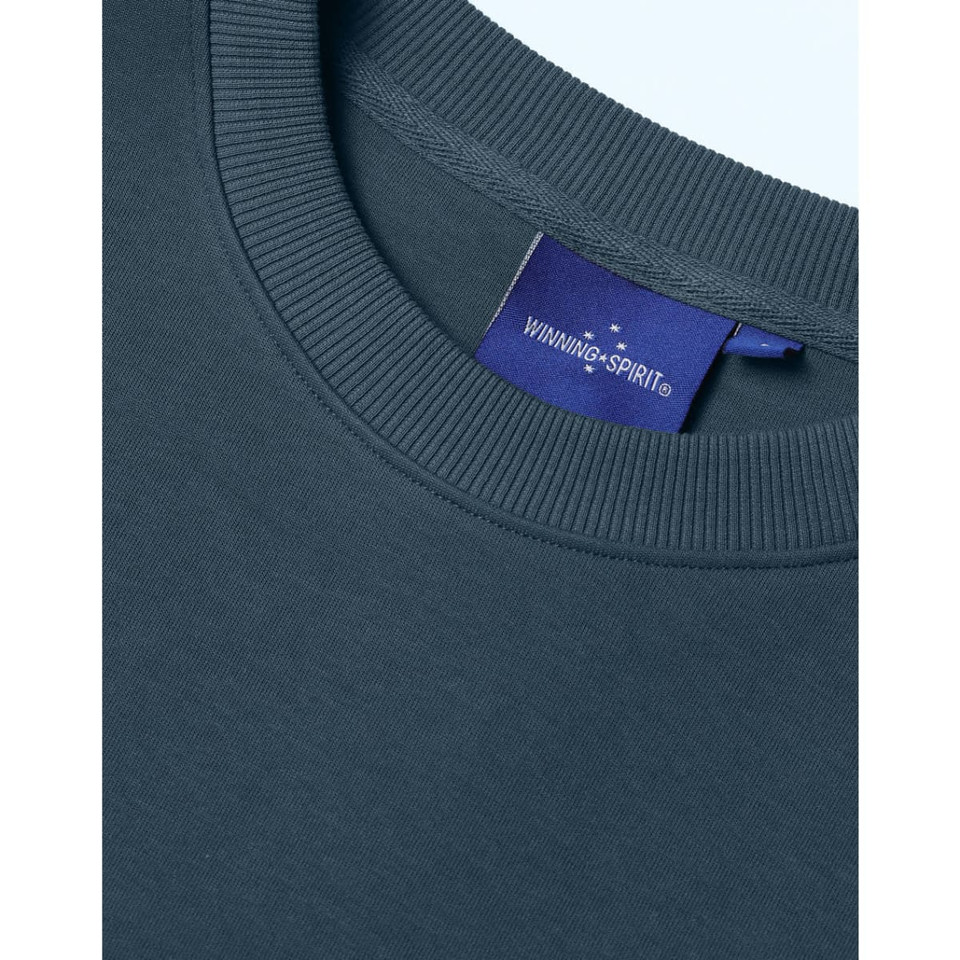 Unisex Airlayered CVC Crew Neck Sweater