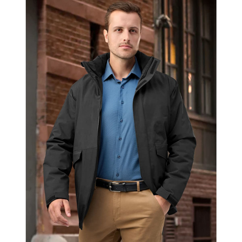 Unisex Quilted Waterproof Jacket