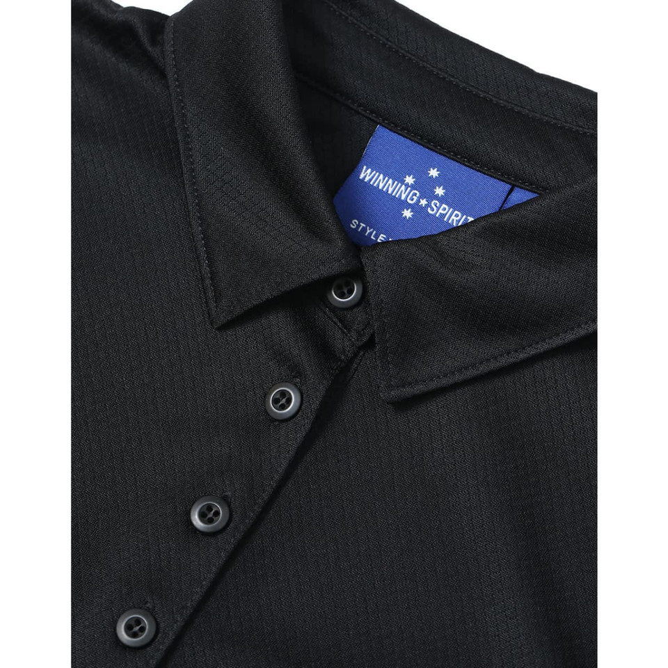 Ladies' Sustainable Jacquard Knit S/S Polo