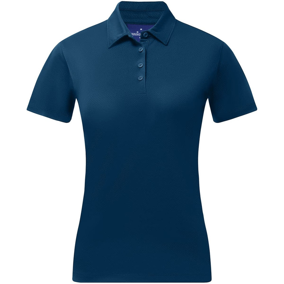 Ladies' Sustainable Jacquard Knit S/S Polo