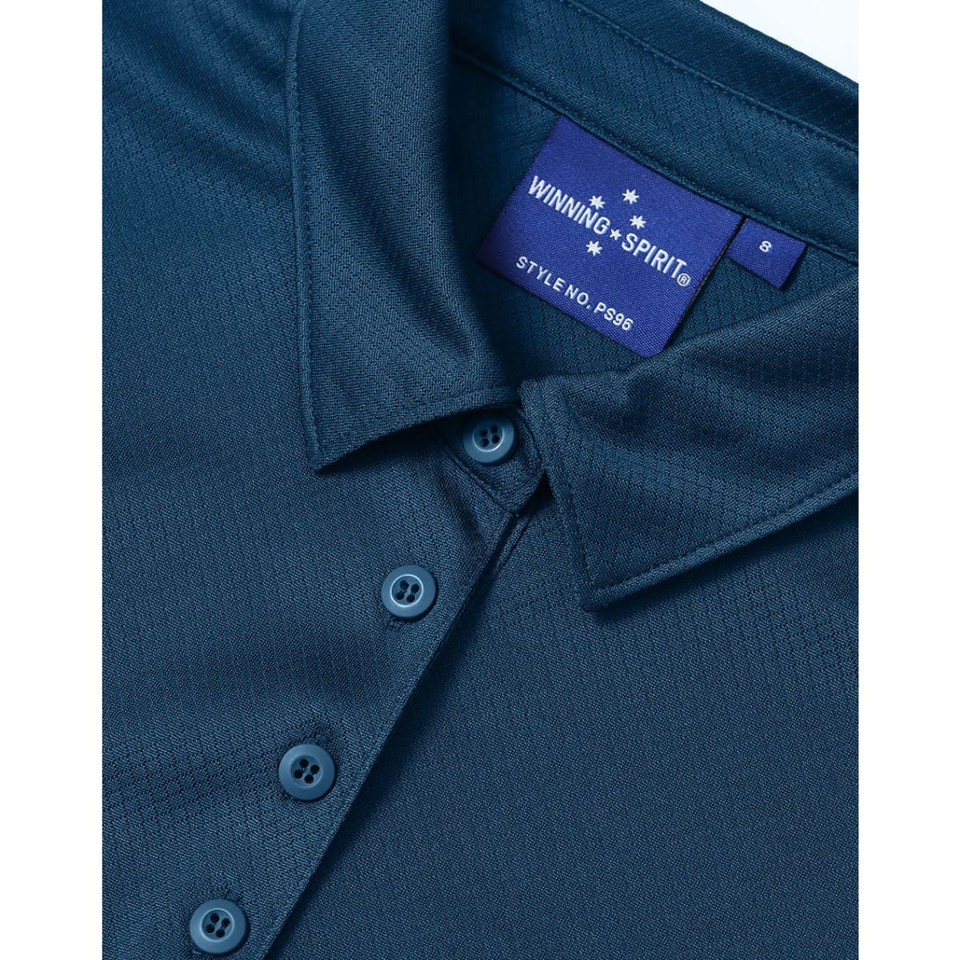 Ladies' Sustainable Jacquard Knit S/S Polo