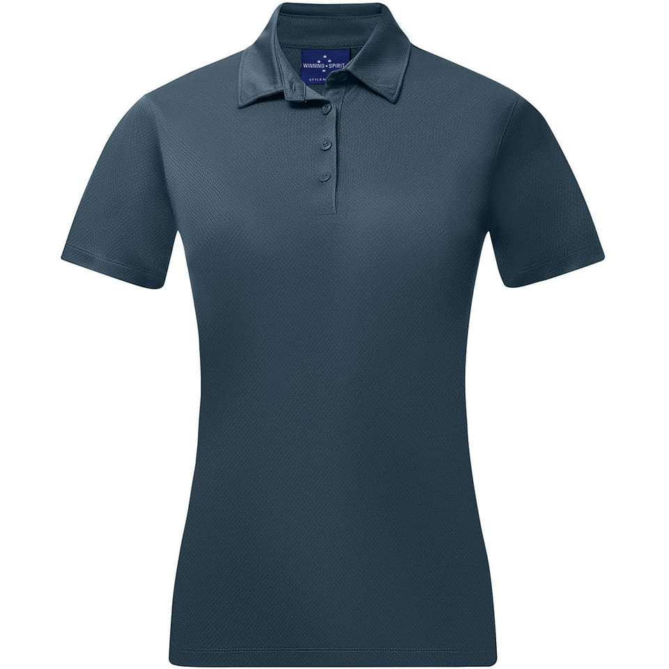 Ladies' Sustainable Jacquard Knit S/S Polo