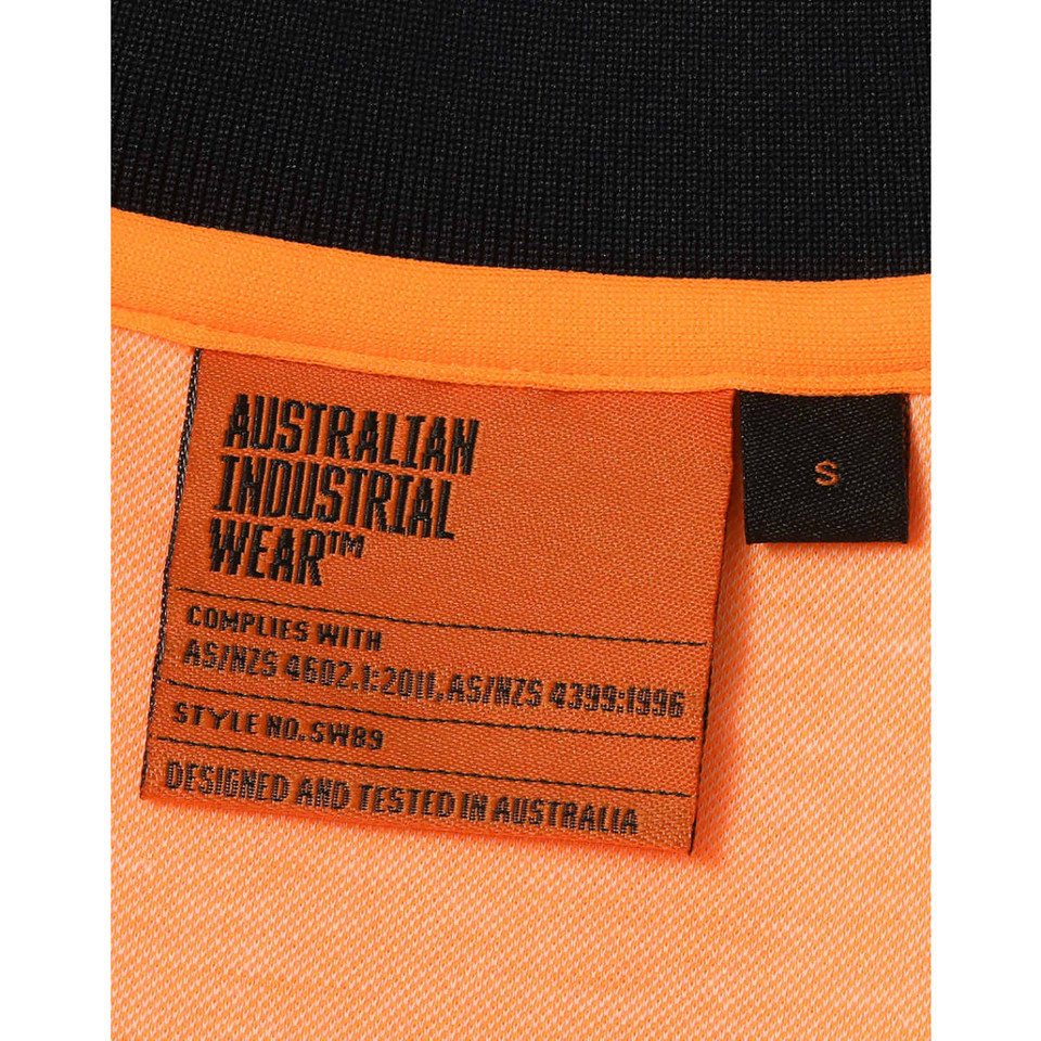Hi-Vis Sustainable Cool-Breeze Truedry Safety S/S Polo