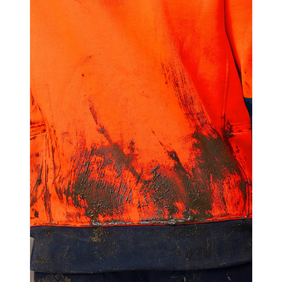 Hi-Vis Two Tone Water Resistant Fleece Hoodie