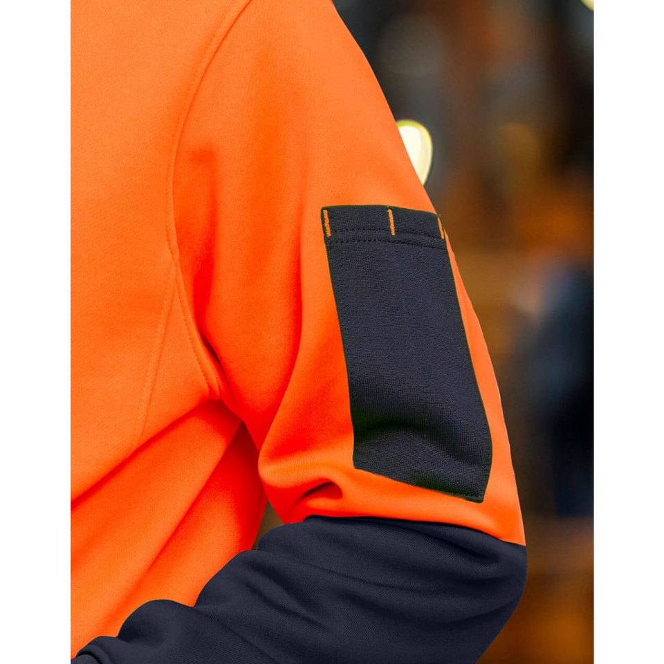 Hi-Vis Two Tone Water Resistant Fleece Hoodie