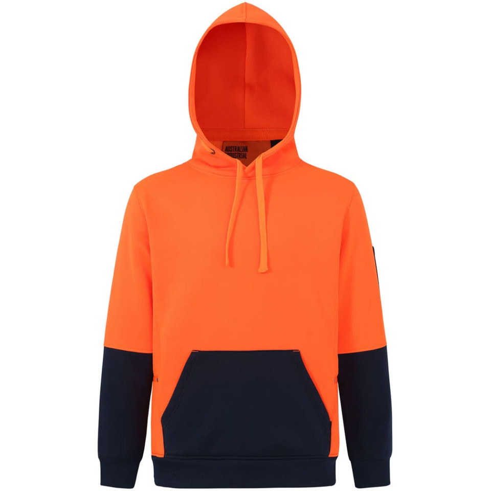 Hi-Vis Two Tone Water Resistant Fleece Hoodie