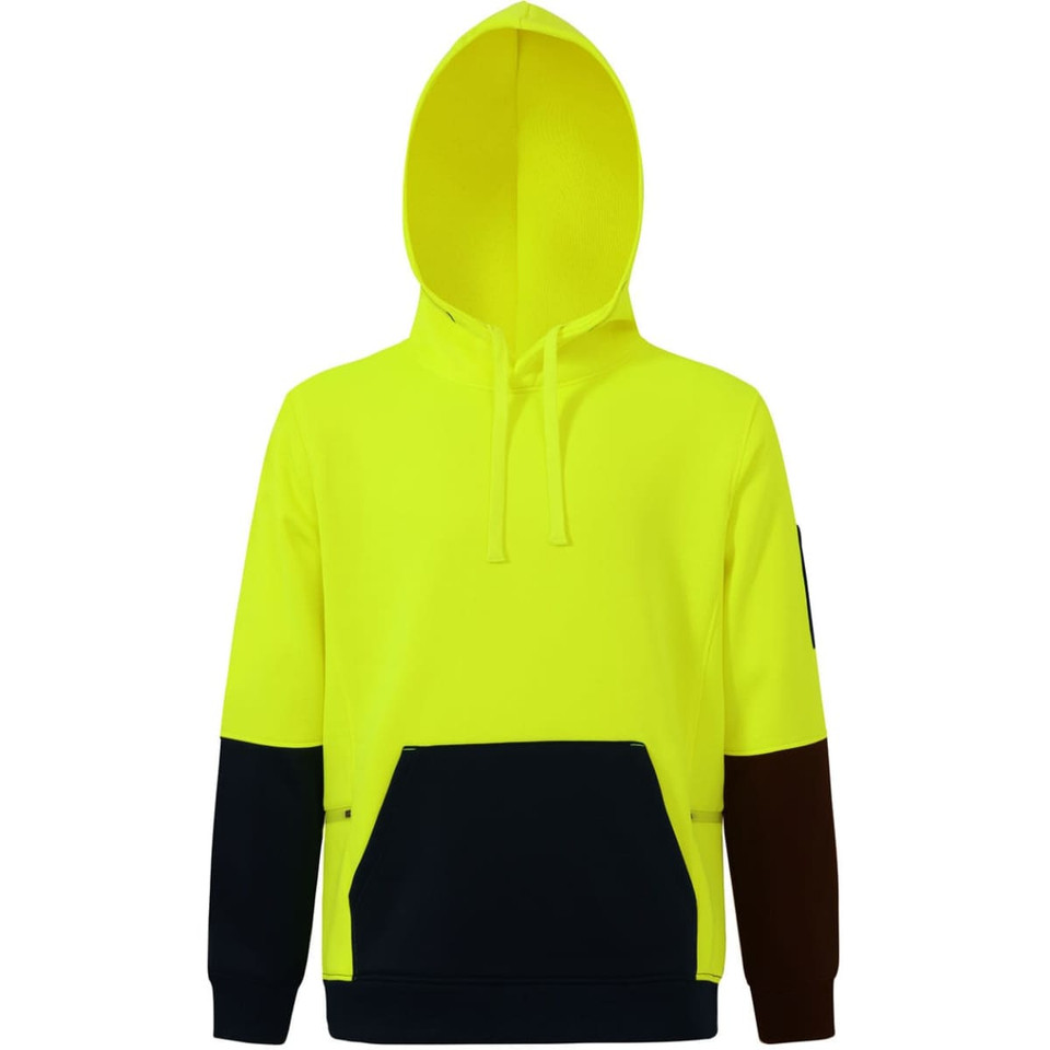 Hi-Vis Two Tone Water Resistant Fleece Hoodie