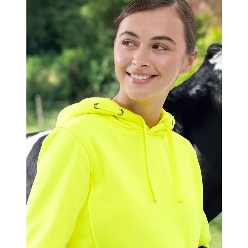 Hi-Vis Two Tone Water Resistant Fleece Hoodie