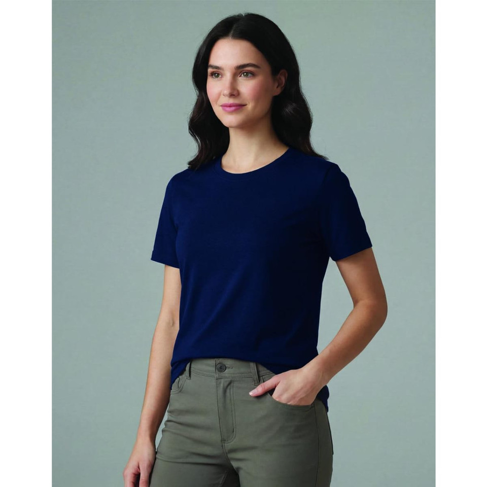 Ladies' Premium Cotton Face S/S Tee Shirt